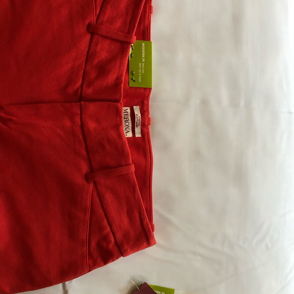 Racy Red Ankle pants